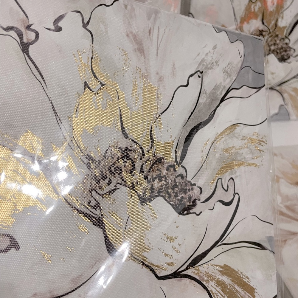 Metallic Floral wall decor - Picture 8 of 9